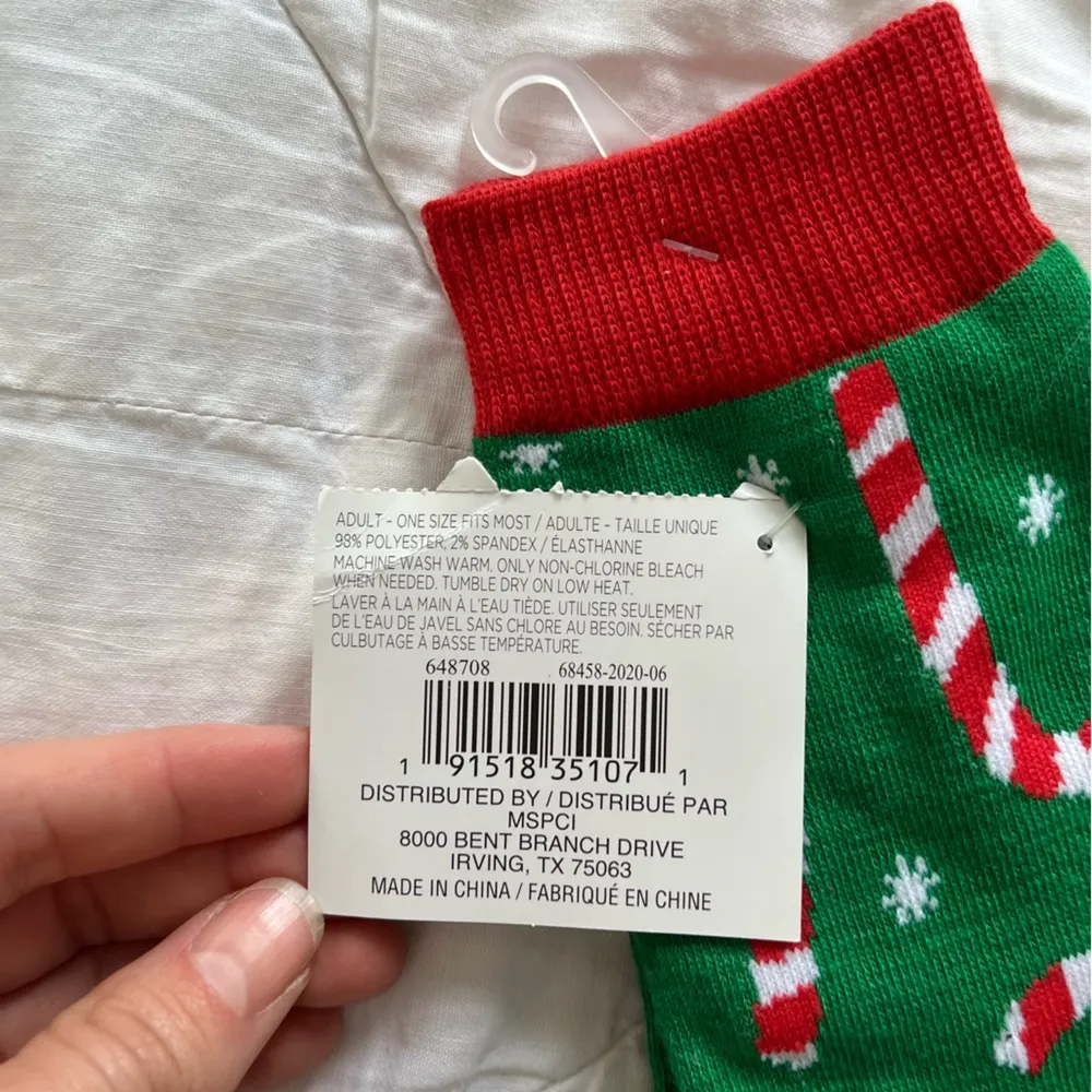 NWT: Candy cane socks - Image 3
