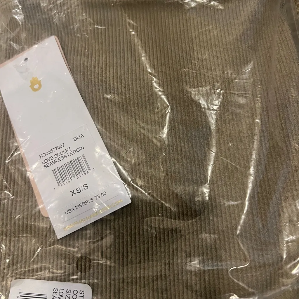 Spiritual Gangster‎ love sculpt 7/8 legging dark matcha $78 NWT - Image 3