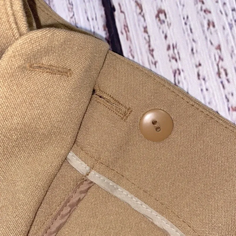 LOFT Julie tan trousers size 4 - Image 4