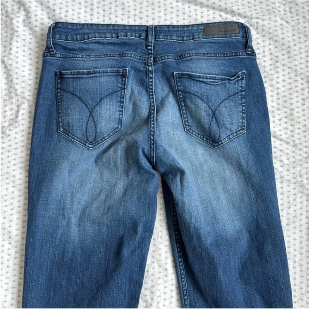 Calvin Klein Jeans Blue Ankle Capri Denim - Image 2