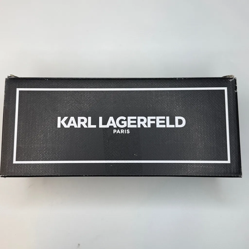 KARL LAGERFELD PARIS Women's Velma Almond Toe Ballet Flats- Dusty Nude- Size 11 - Image 7