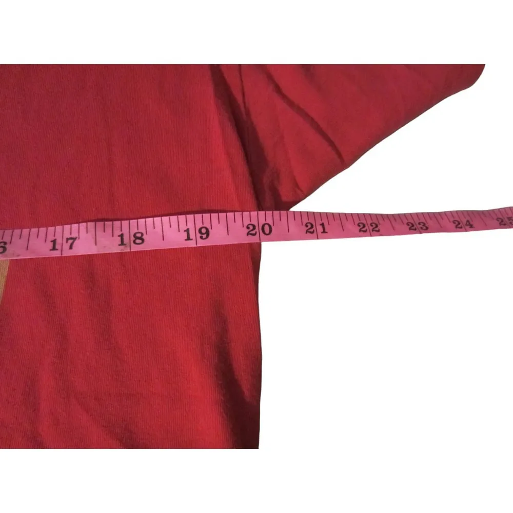 I Hate Tacos Said No Juan Ever Red Graphic Essential Short Sleeve T-Shirt Size L - Image 10