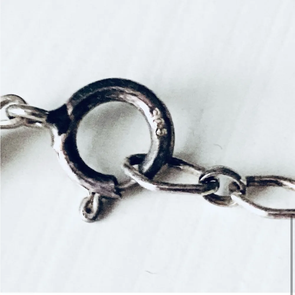 Silver Horse Charm and Necklace with Turquoise Color Barrel Beads - Image 6