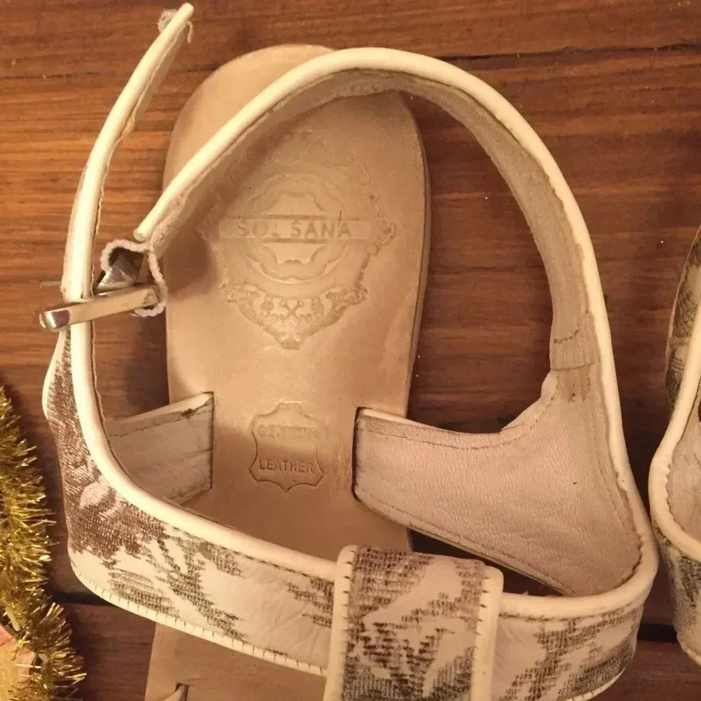 ❤️ANTHROPOLOGIE floral leather sandals❤️ - Image 3