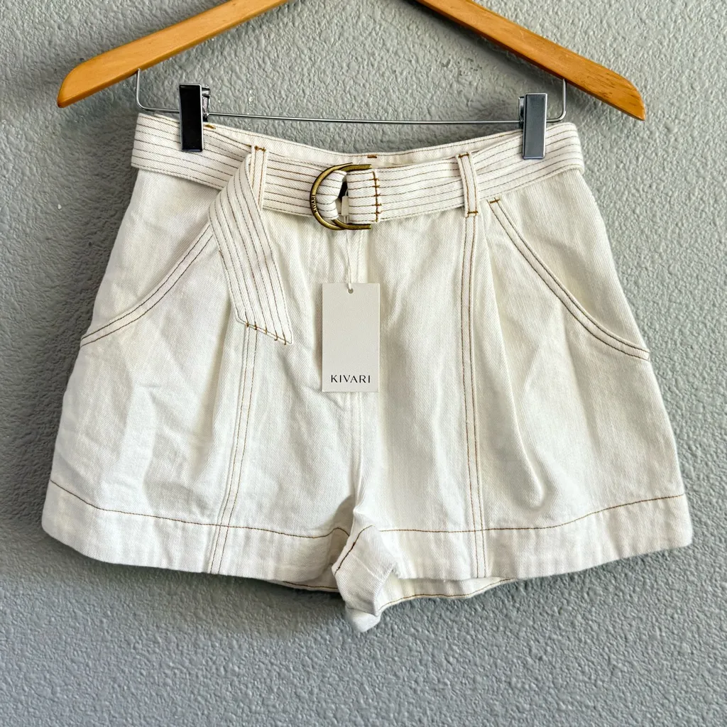 Kivari Pippa‎ Denim Shorts Size 2 NWT - Image 3
