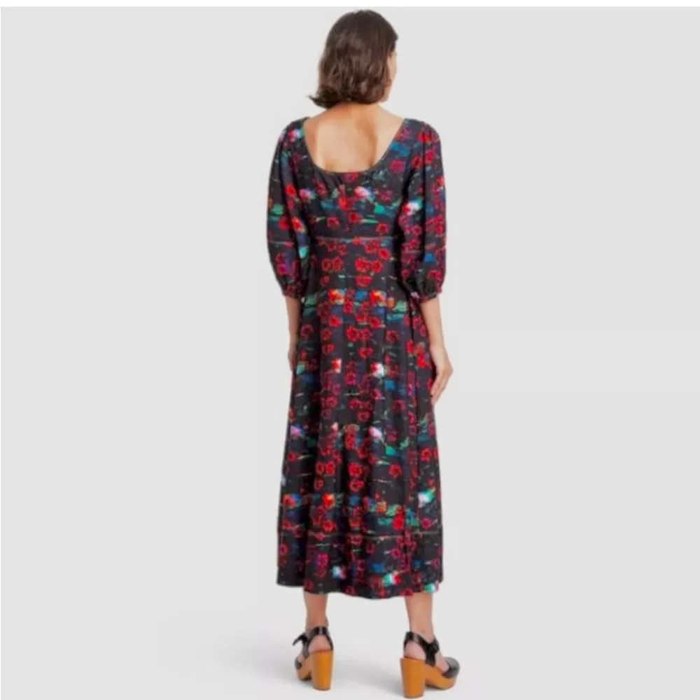 NWT  x Target Kodak Red Floral Midi Dress - Image 4