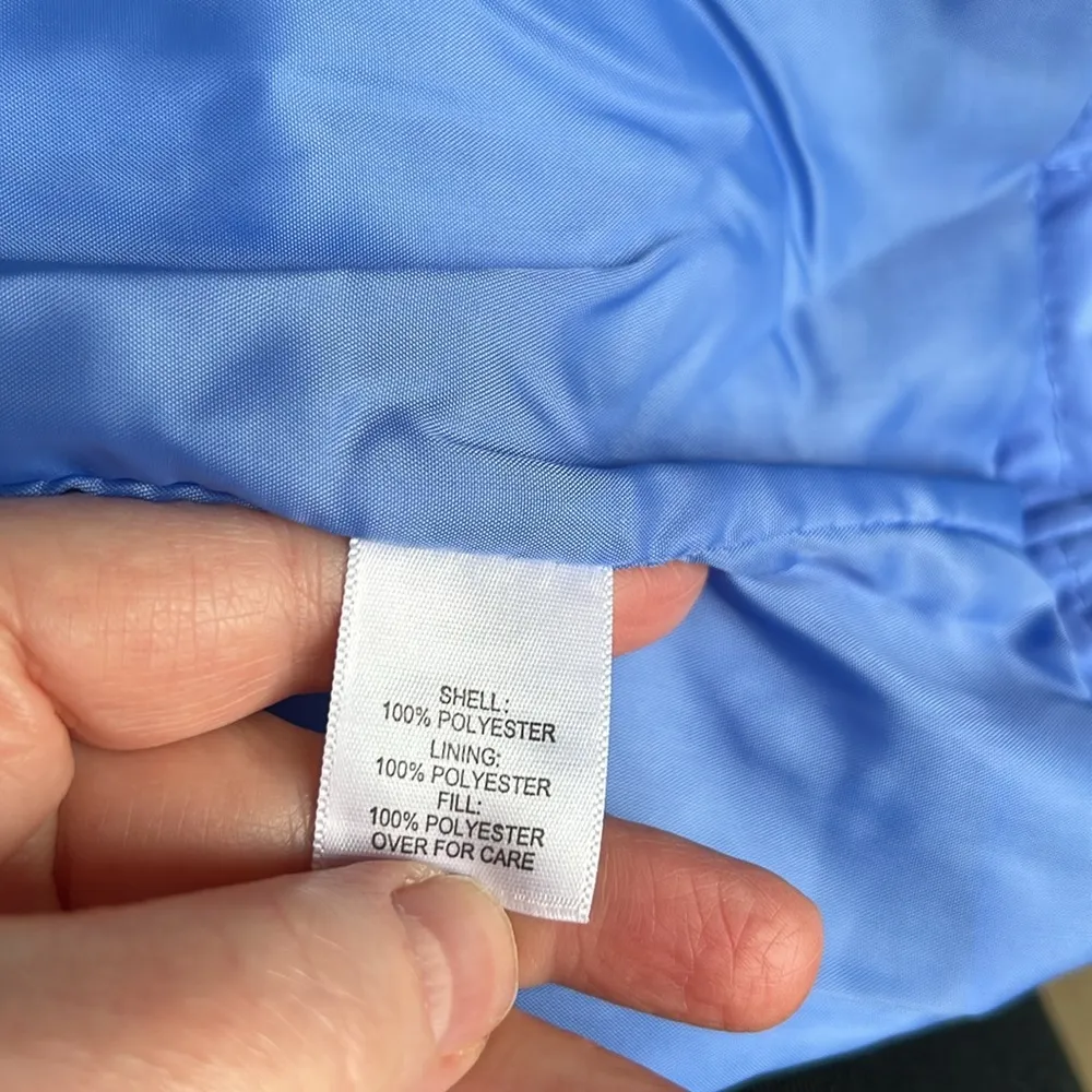 Exertek Blue Quilted Vest sz M - Image 8