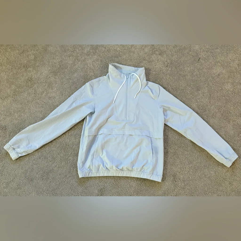 Lululemon Pack Light Pullover (Packable) – Ocean Air Like New 2021 Size 4 - Image 6
