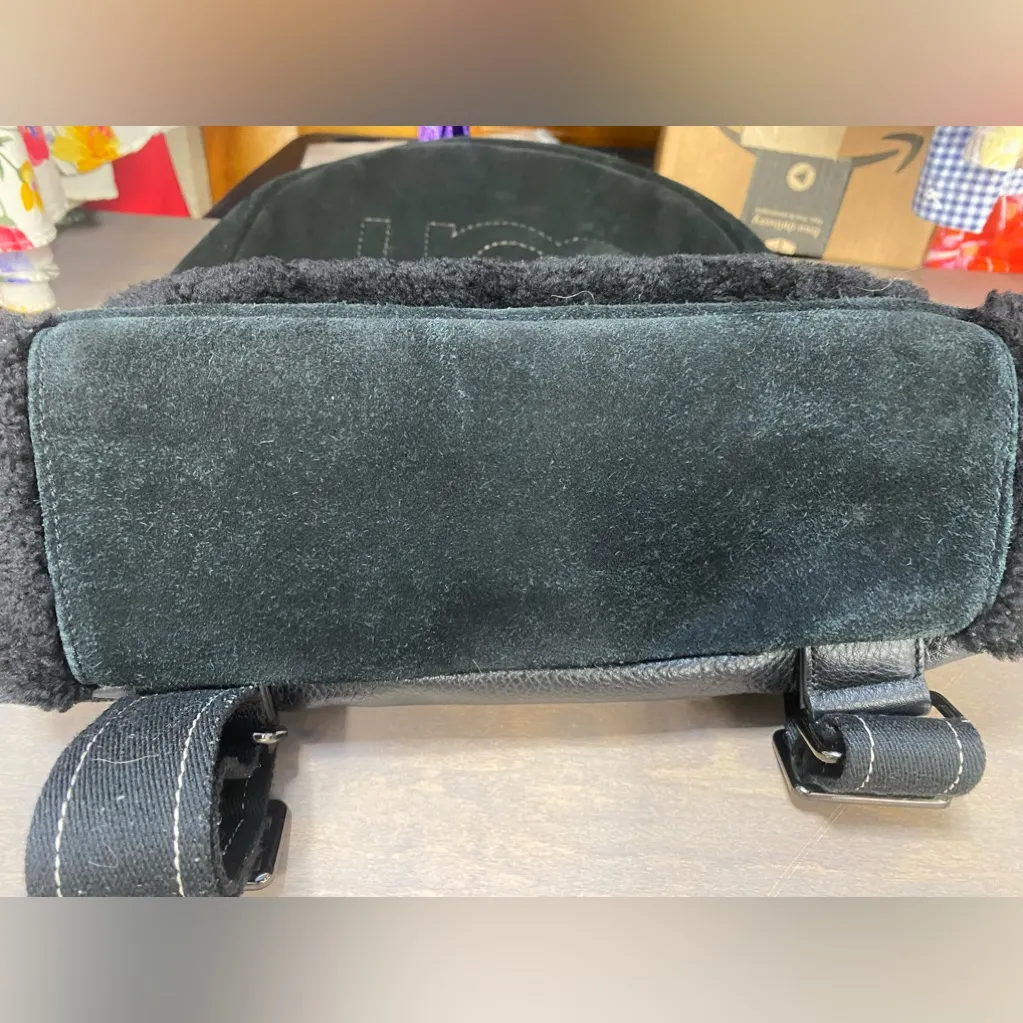 Ugg Dannie II backpack, cow suede and‎ sheepskin - Image 13