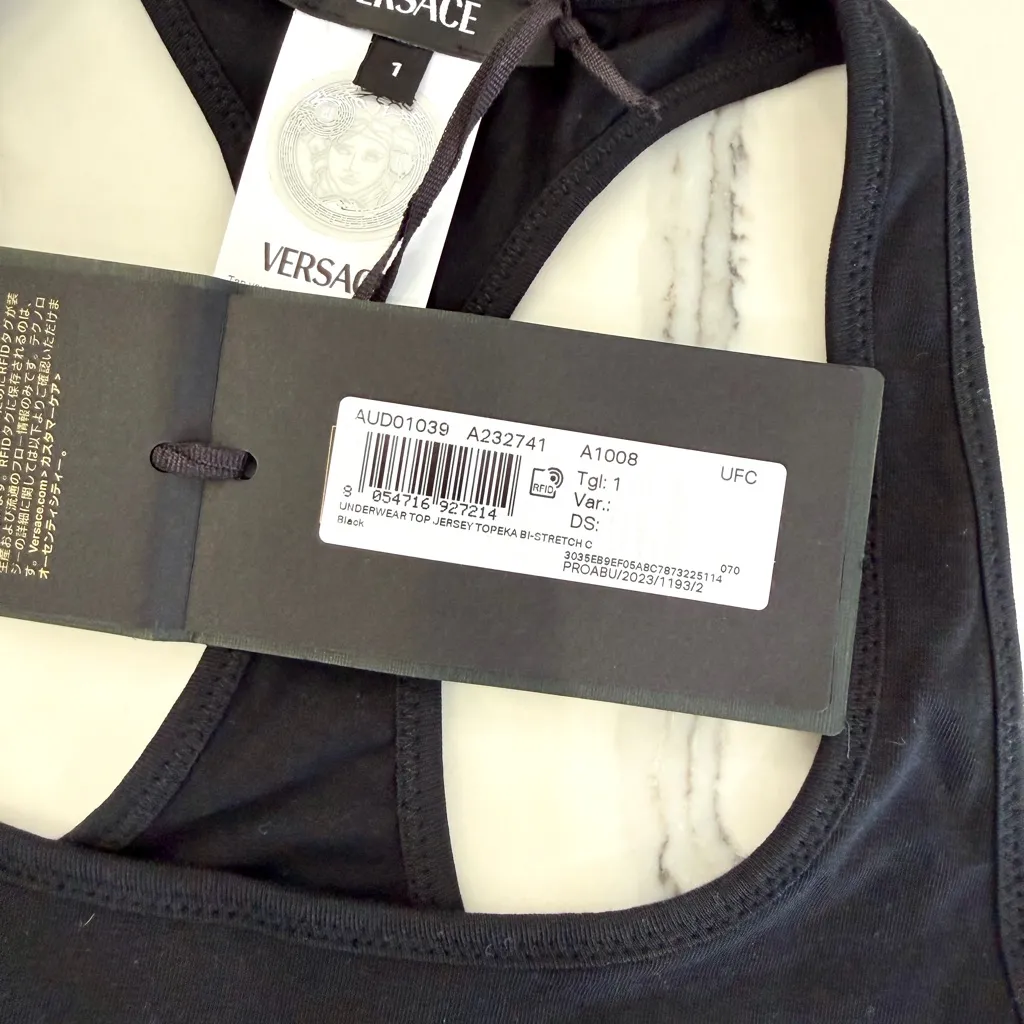 Versace  Racerback Bralette - Image 5