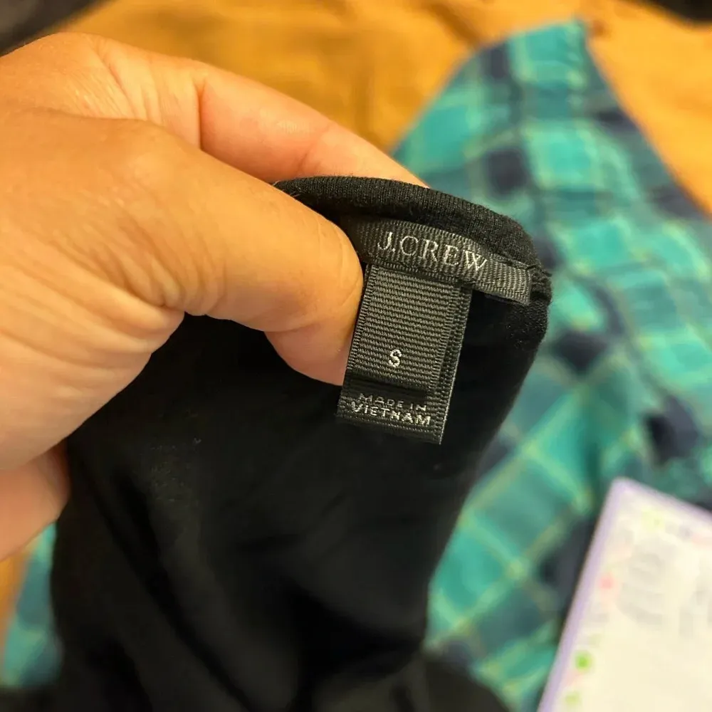 J.Crew Stretch 365 Black Bodysuit - Image 3