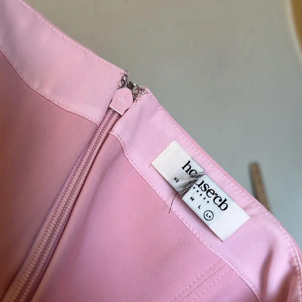 House of CB Adrienne Pink Quartz Strapless Gown NWOT size‎ XL - Image 6