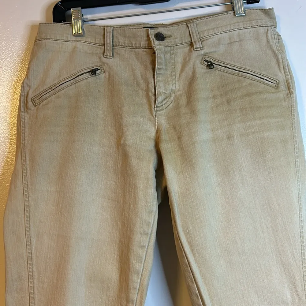 LRL Lauren Jeans Co. Size 10. Tan - Image 2