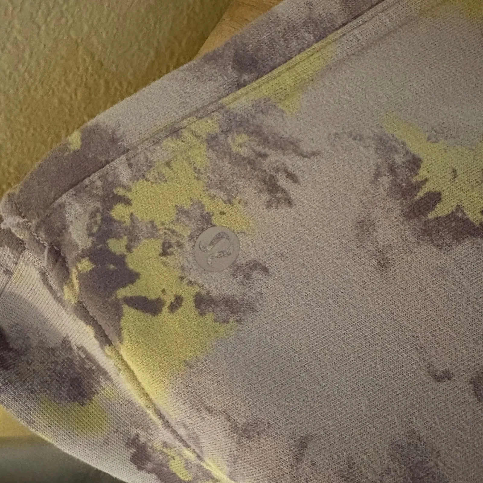 LULULEMON All Yours Hoodie Orbital Tie Dye Mauve Grey Multi Size 12 - Image 8