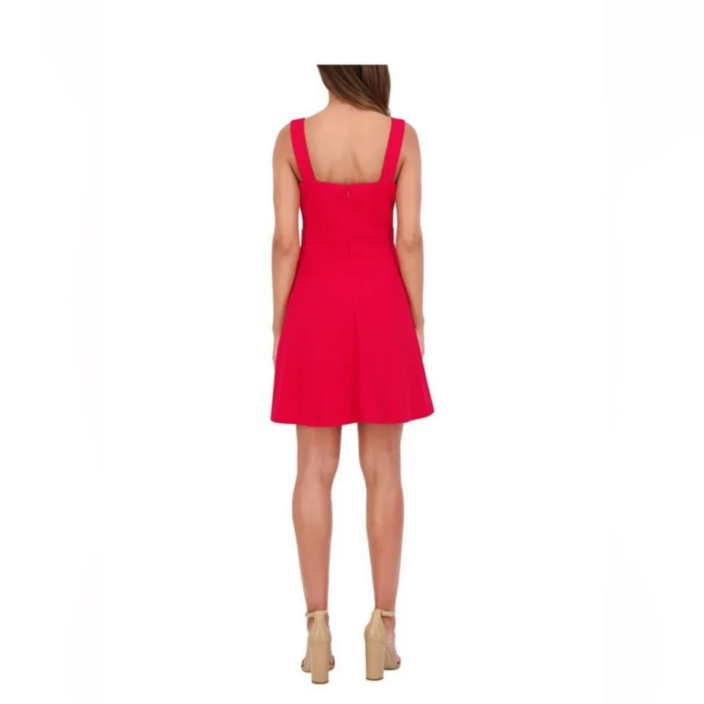 Kensie Womens Red Crepe Scuba Mini Dress~NWT ✨💫Size 2 - Image 2