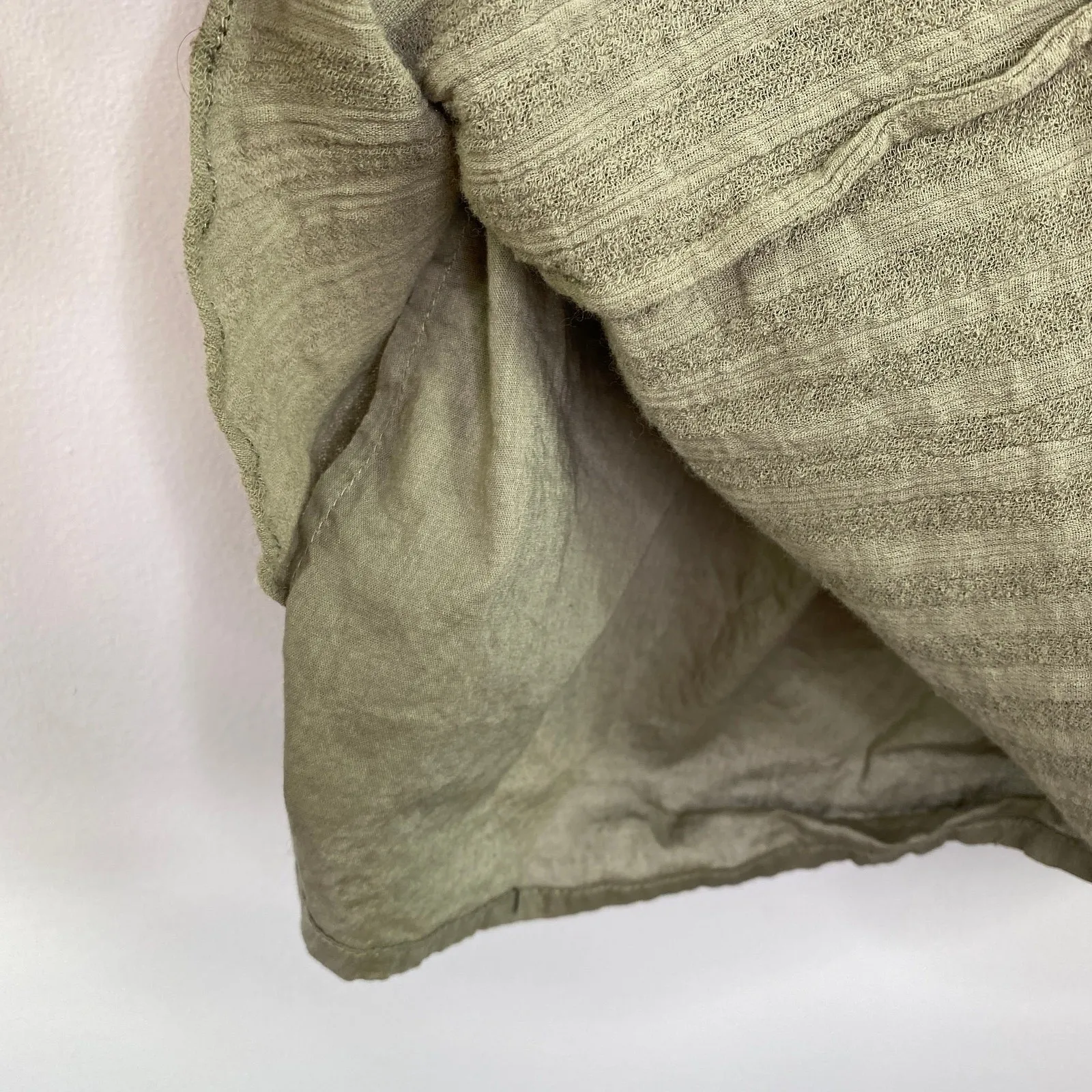 Joie Womens Green Lillianna Mini Dress Size XXS Boho Earthy Casual Summer Boho - Image 5