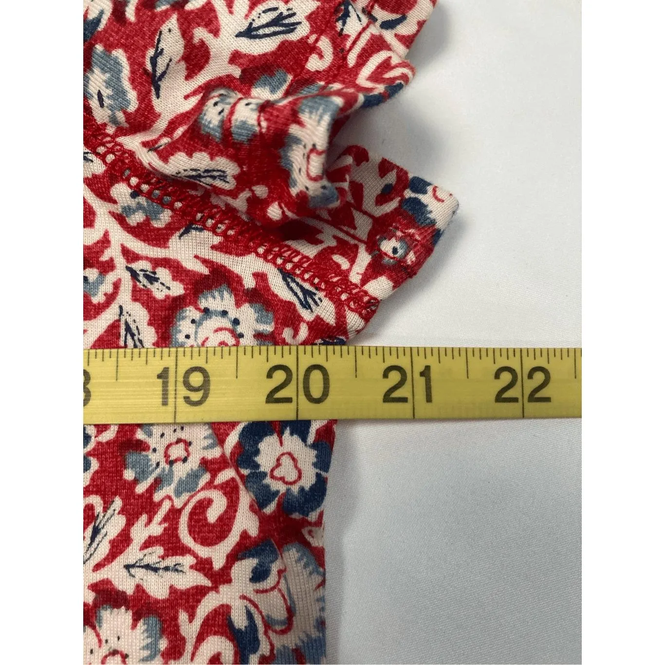 2 Chaps Casual Tops Red and‎ Blue XL - Image 7