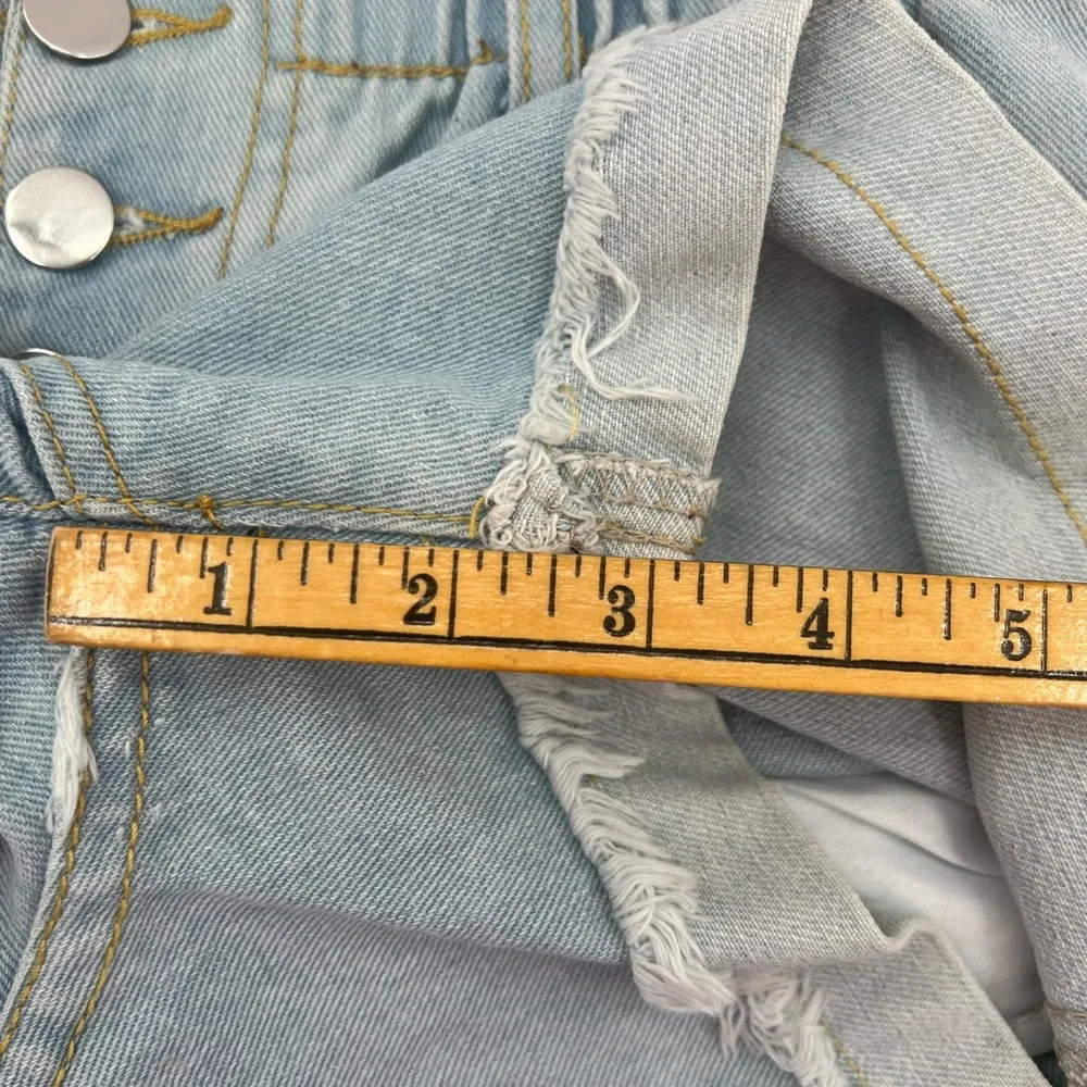 SHEIN Paper Bag Shorts M - Image 6