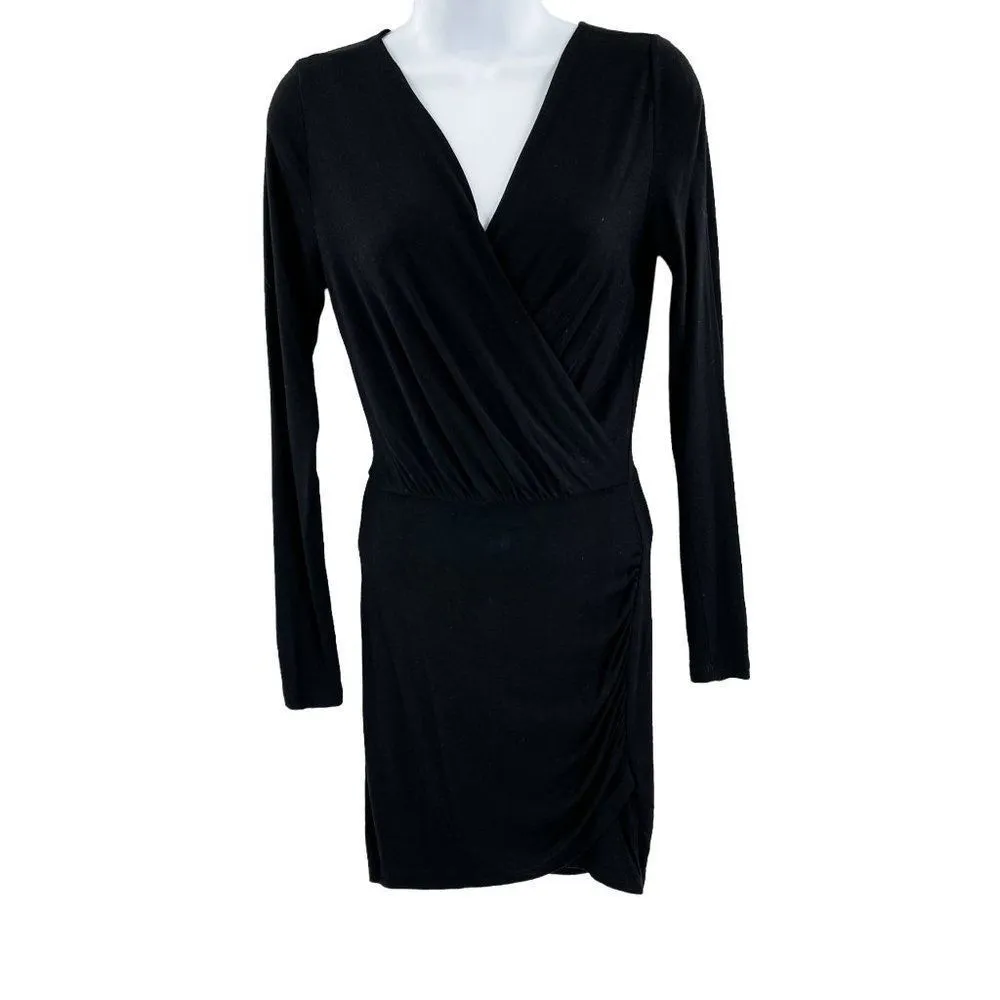 TOBI That's a Wrap Long Sleeve Wrap Dress - Image 41