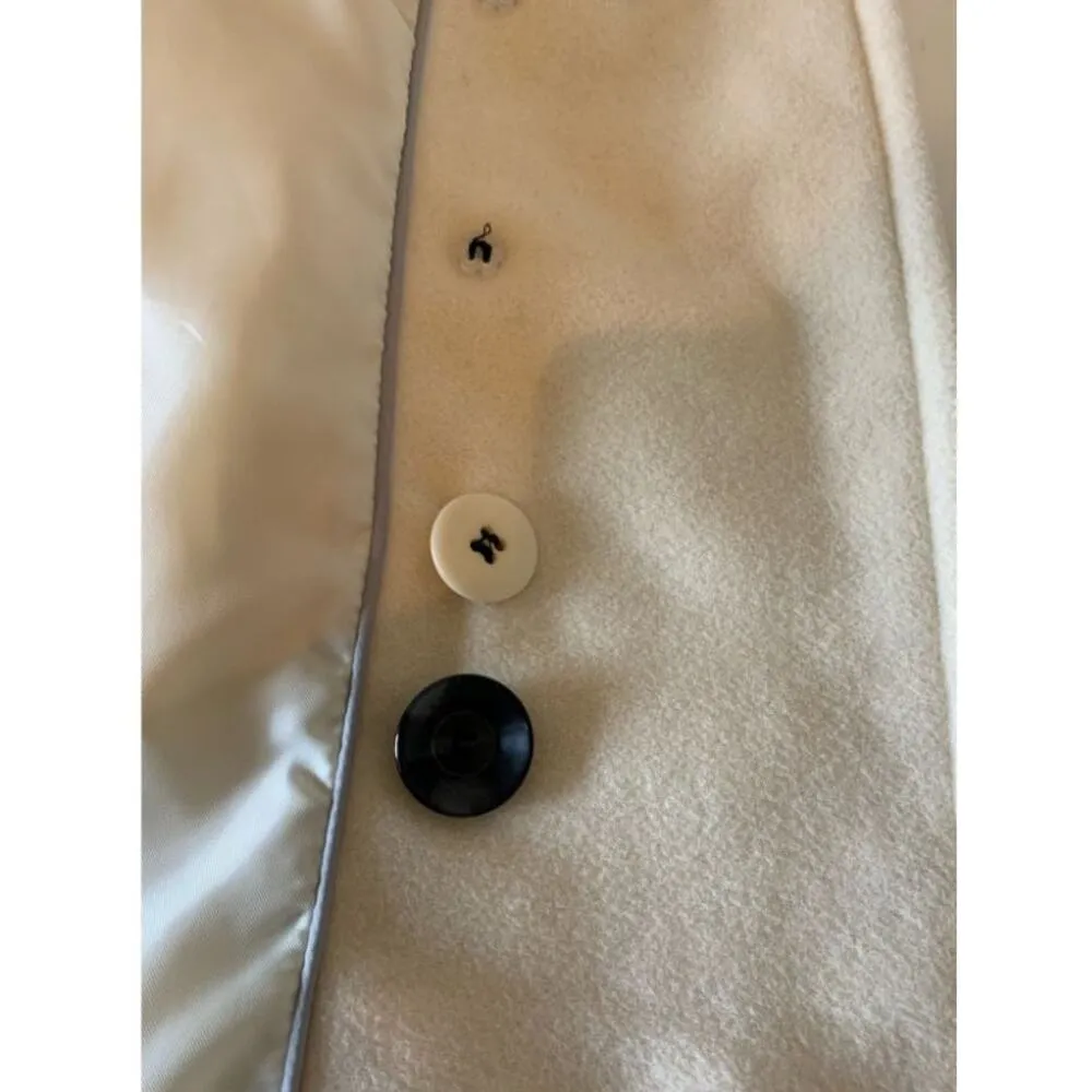 Preston & York wool blend peacoat double breasted size 12 Black - Image 11