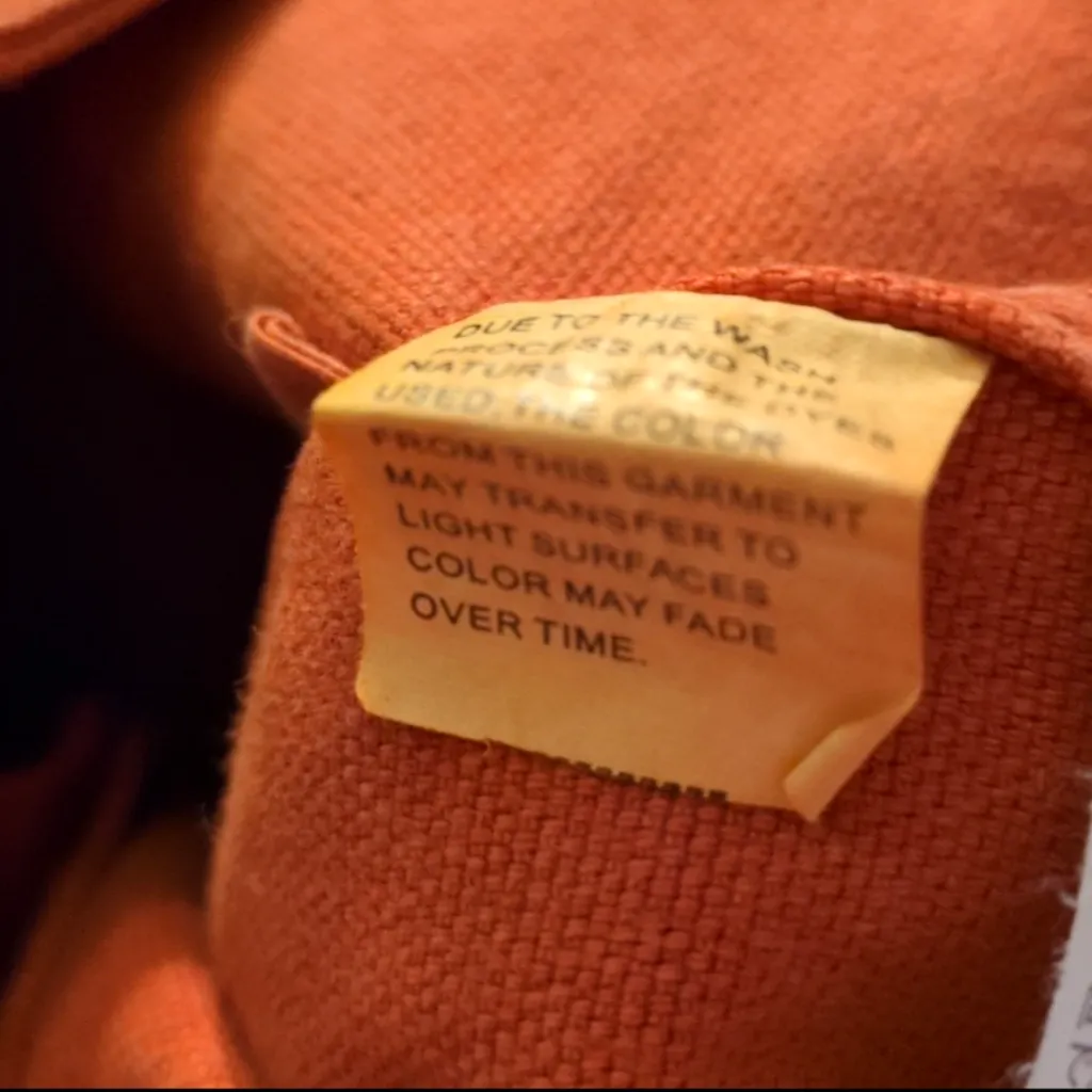 Madewell Slim Emmett Wide Leg Crop Warm Nutmeg Jeans Size 24 - Image 8