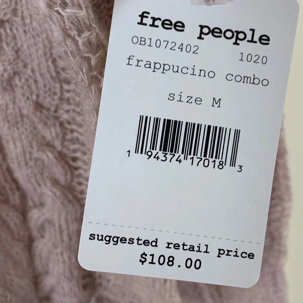 Free People Angel Pointelle Knit Sweater - Image 5