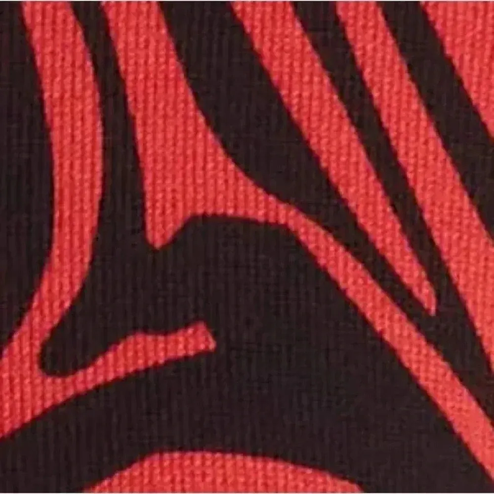 CENTRAL PARK WEST Red Black Tiger Animal Print Hooded Sweater Pullover Size S - Image 6