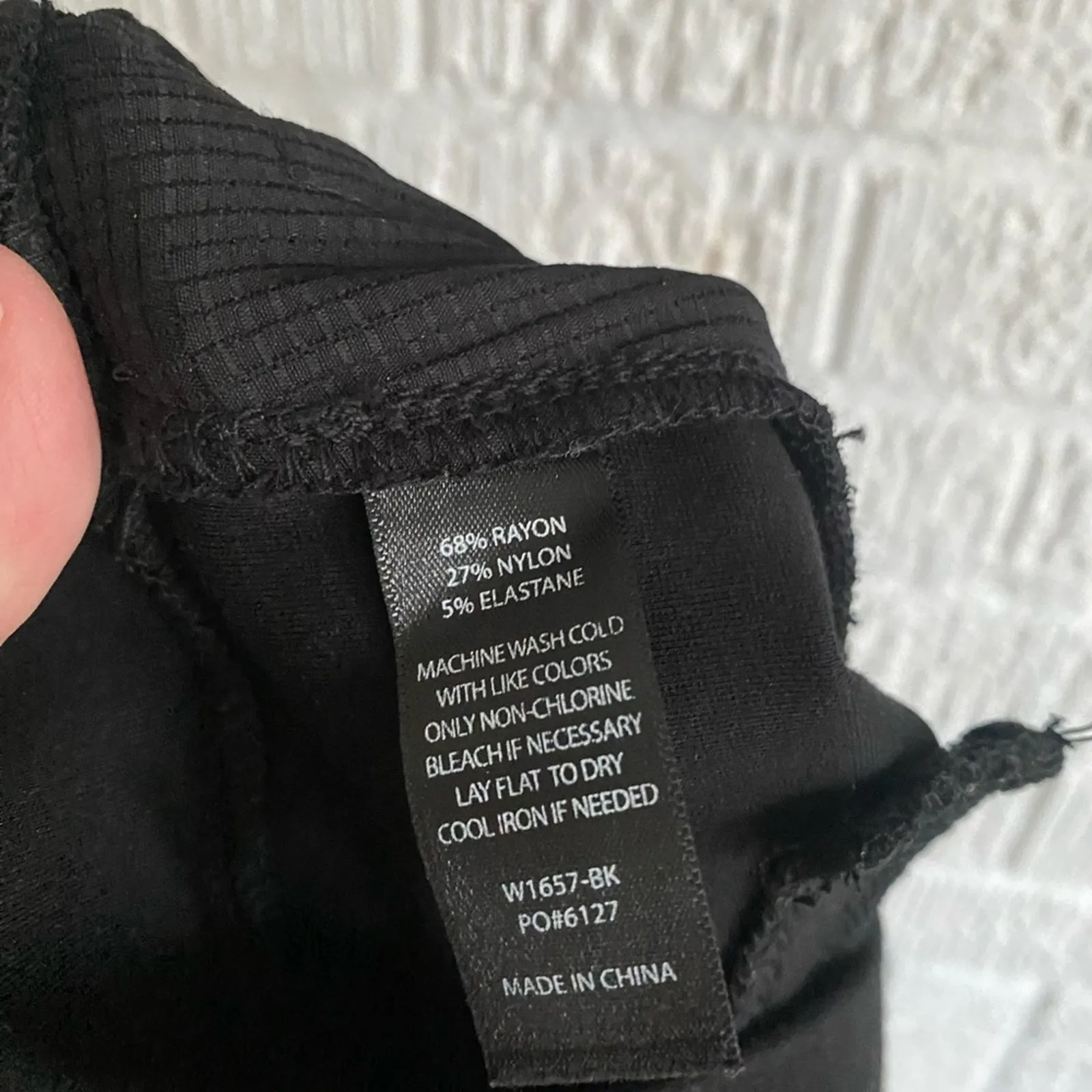 Betabrand Skinny Leg Pencil Dress‎ Pant Yoga Pants Black Ankle Zip Size S Petite - Image 5