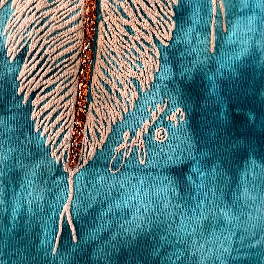 CACTUS BAY APPAREL BY LYNEE '93 USA Aztec Southwestern T - Image 3