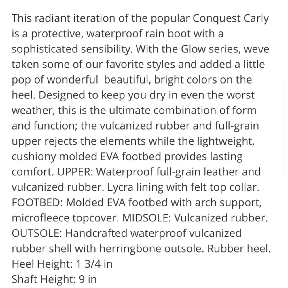 Sorel Conquest Carly Glow waterproof boots Sz 10.5 black heeled sorel boots​​​ - Image 9