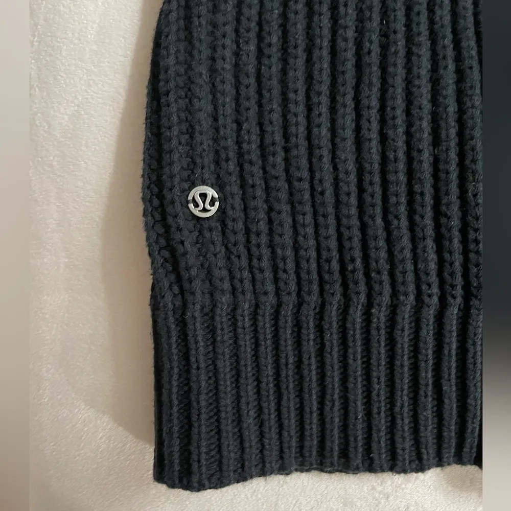 Lululemon Bring The Cozy Turtleneck Black Sweater Size 4 - Image 11