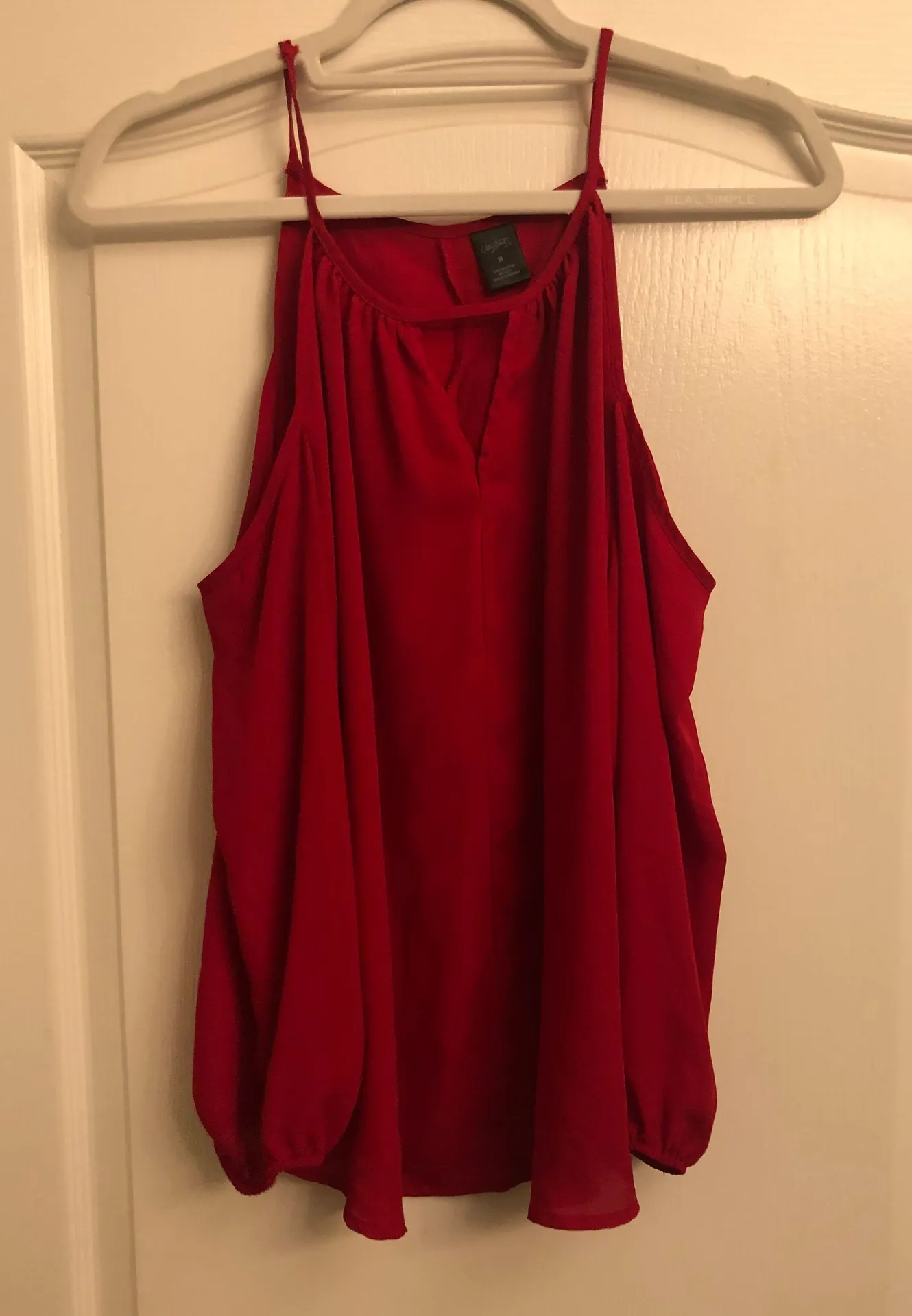 City Streets Red Long Sleeve Top  - Image 2