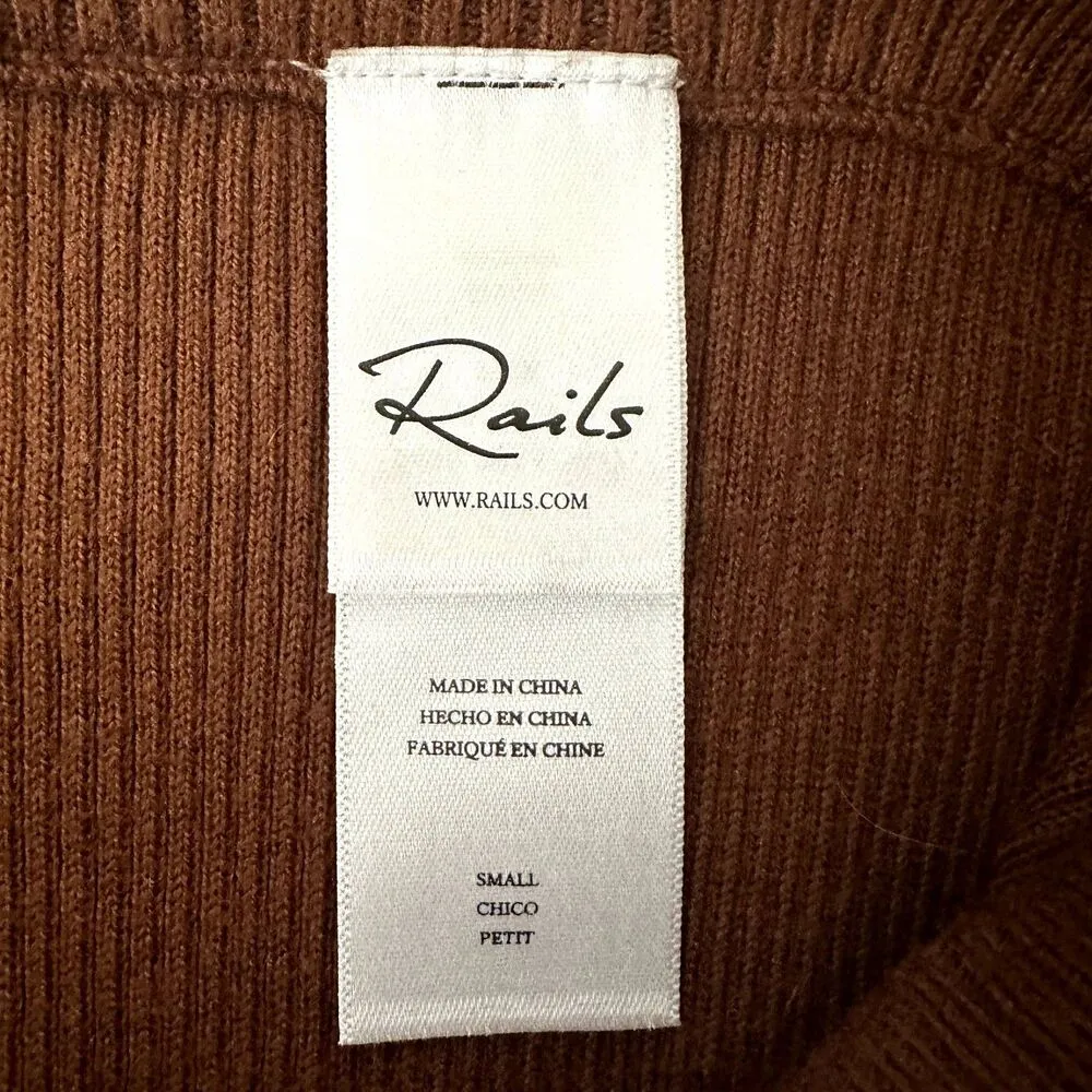 NEW Rails Jules Ribbed Pants in Fox Brown - Image 10