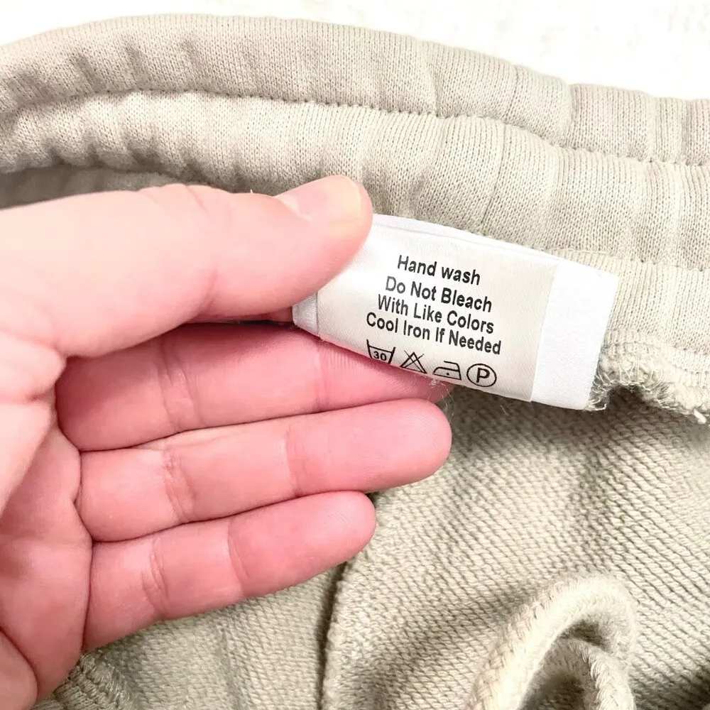 Hidden Cult Lace Up Wynn Lace Up Sweatpants Taupe Size S Tan - Image 7