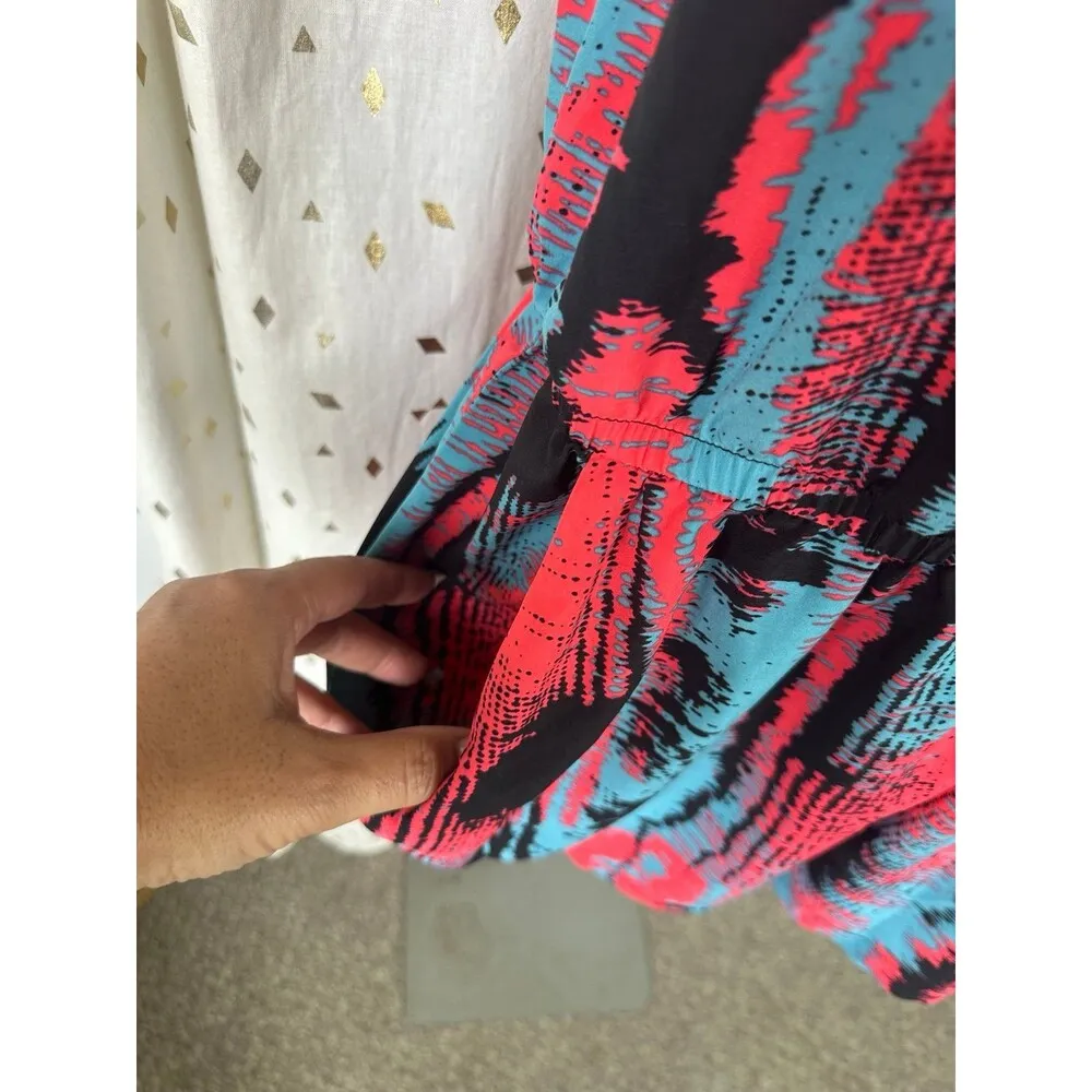 Fabletics Liza Natural Wicking Multi-Strap Silky Wrinkle Resistant Romper L - Image 4