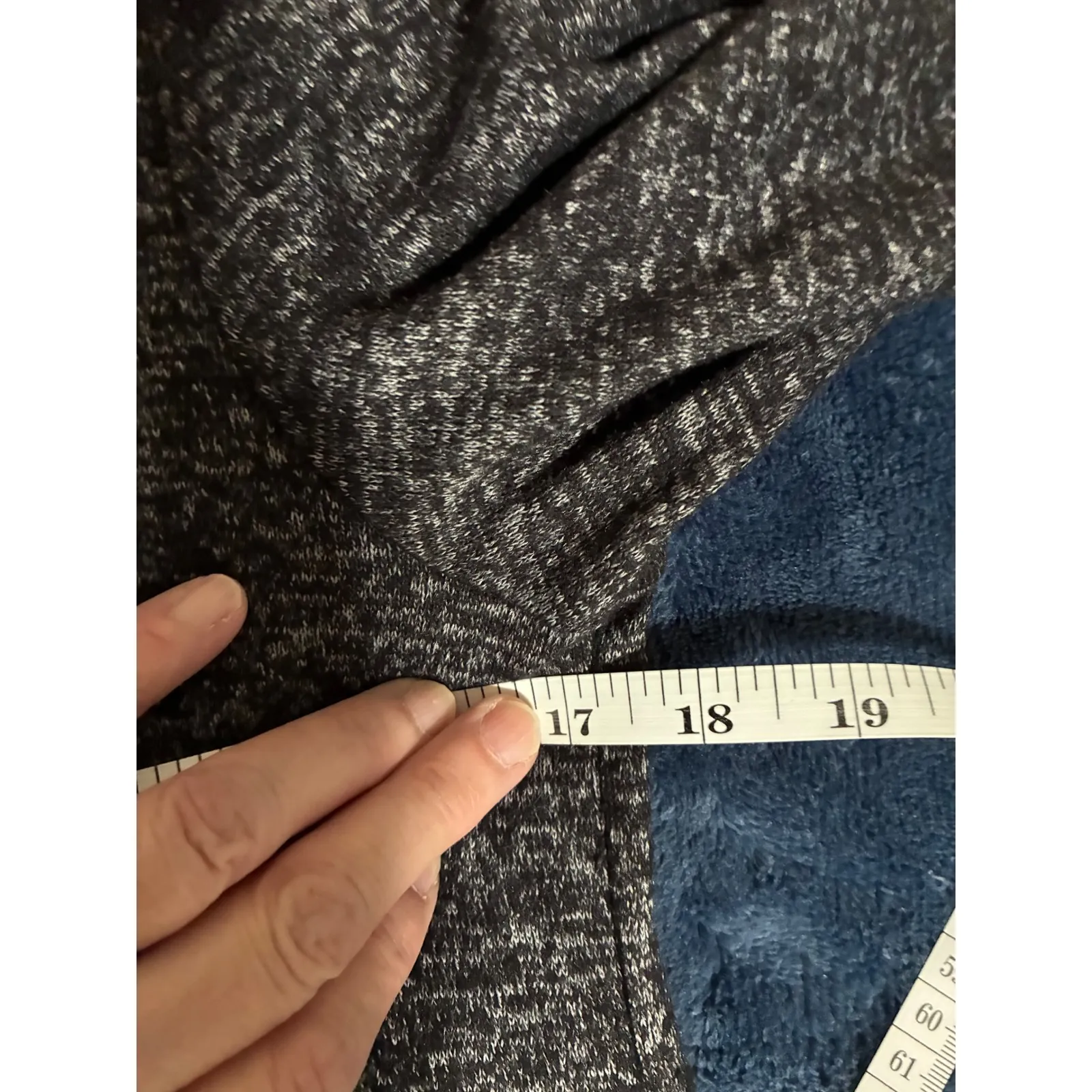 Bobeau Cowl Neck Long Sleeve Black Knit Dress Size Medium - Image 4