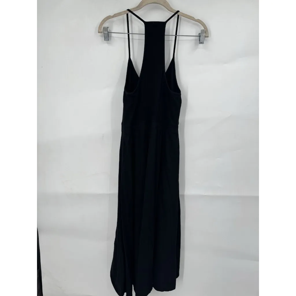 Anthropologie‎ Daily Practice Black Racerback Midi Dress Small Minimalist Beach - Image 3