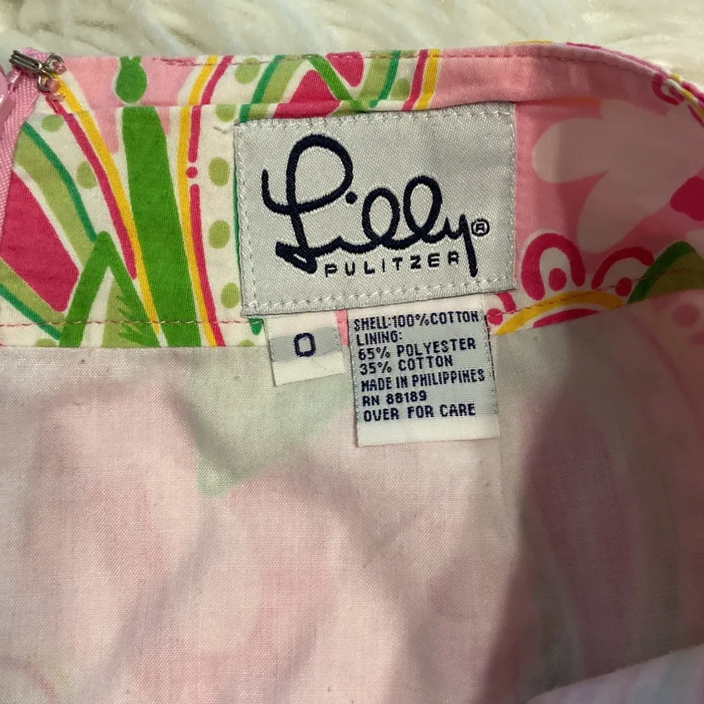 Vintage Lilly Pulitzer Skirt size 0 excellent condition waist 26” - Image 12