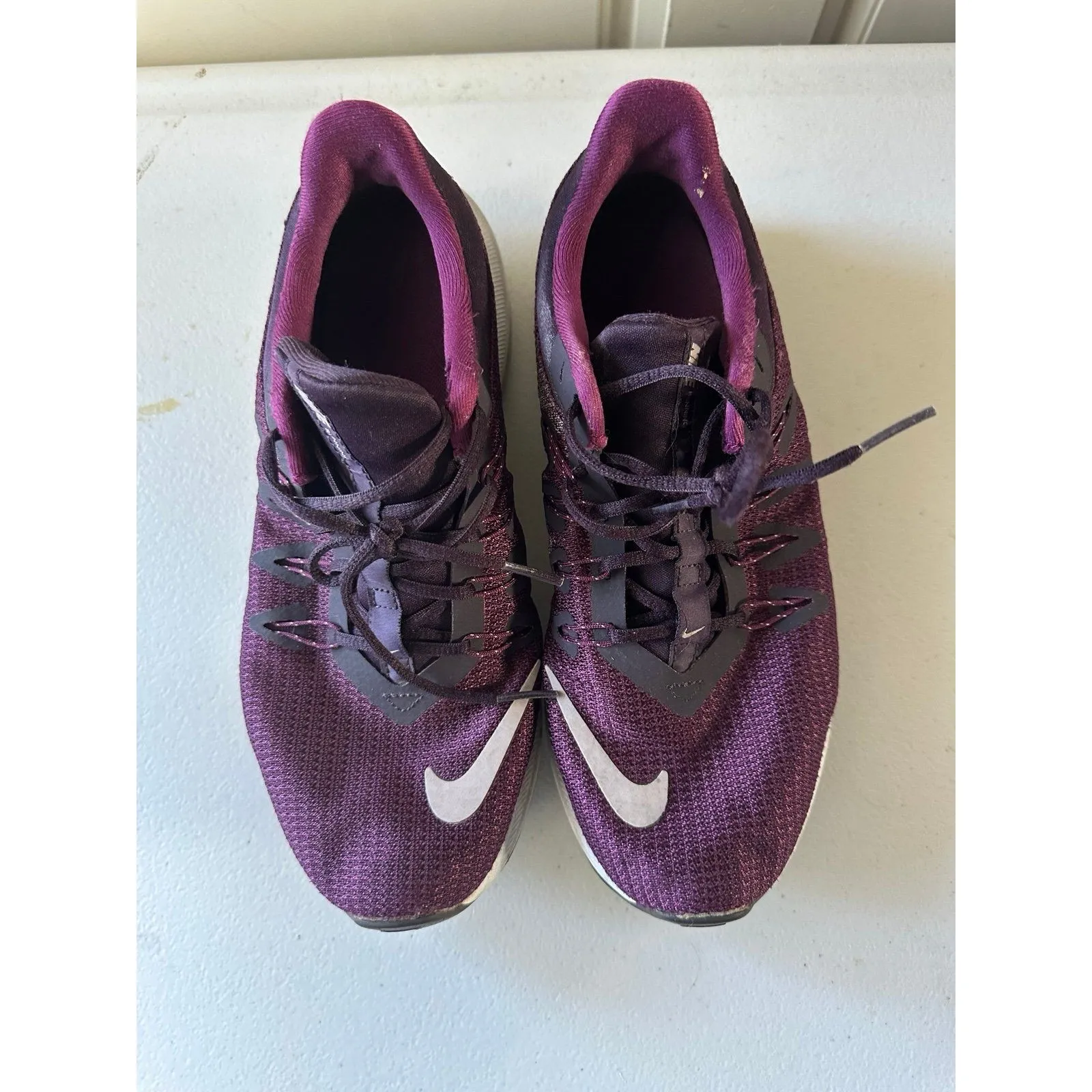 Nike Quest Women's Purple Wine Colorway Athletic Lace Up Running Shoes 8.5 - Image 2