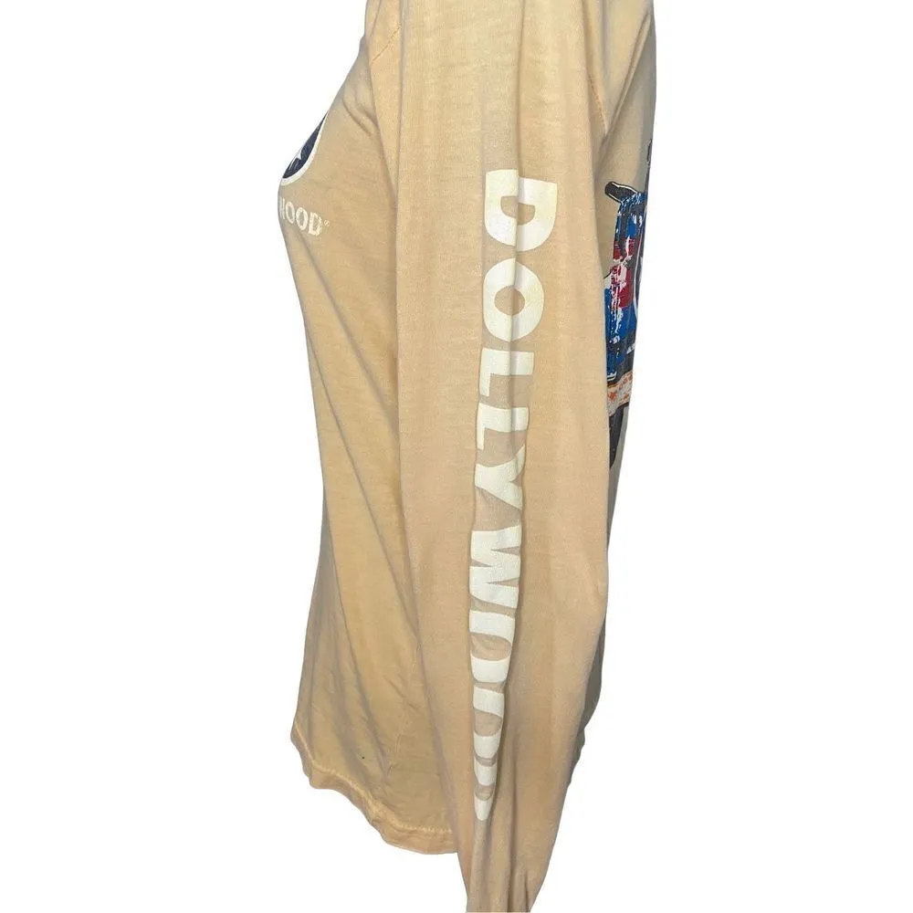 Dollywood‎ 100% cotton long sleeve tee Size Small - Image 4