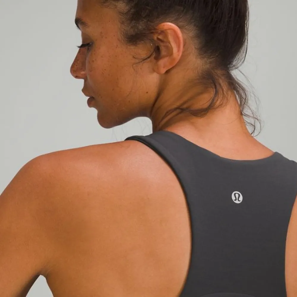 lululemon athletica Black Racerback Tank Top Invigorate Training Tank Top sz 4 - Image 3