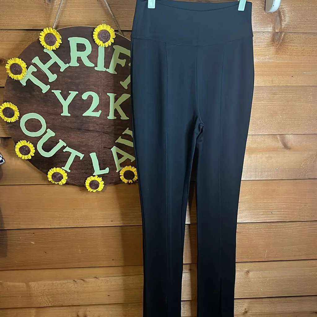 NWT The Drop Uma Pant Staples Black High Rise Flare Stretch Business Casual M Size M - Image 5
