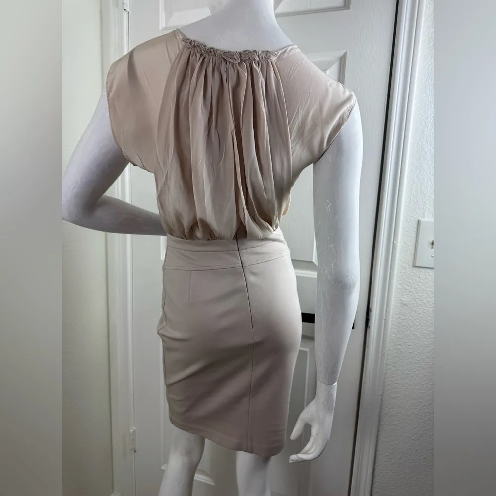 Trina Turk Women's Light Pink Amuse Satin Cocktail mini Dress.  #182 - Image 8