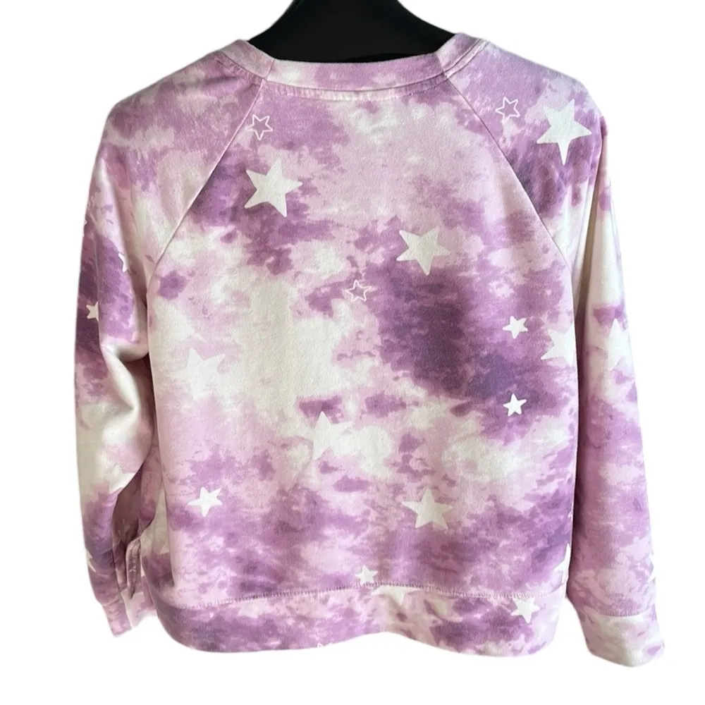 Wildfox  Tie Dyed Cropped Sweatshirt - Image 7
