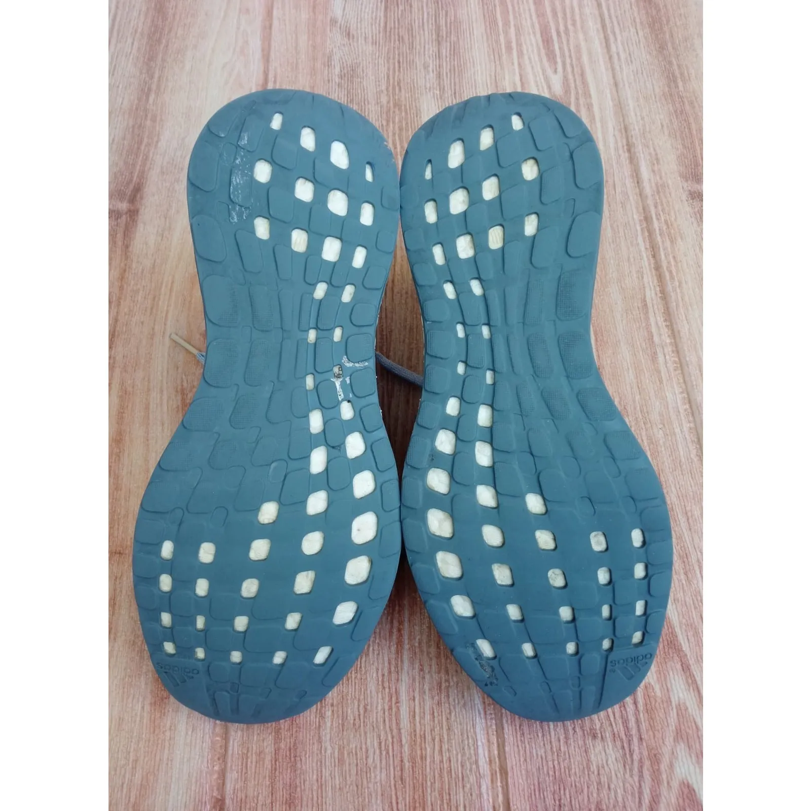 Adidas Pureboost Xpose Athletic Running Shoes Gray Fabric Lace Up Women’s Sz 7 - Image 9