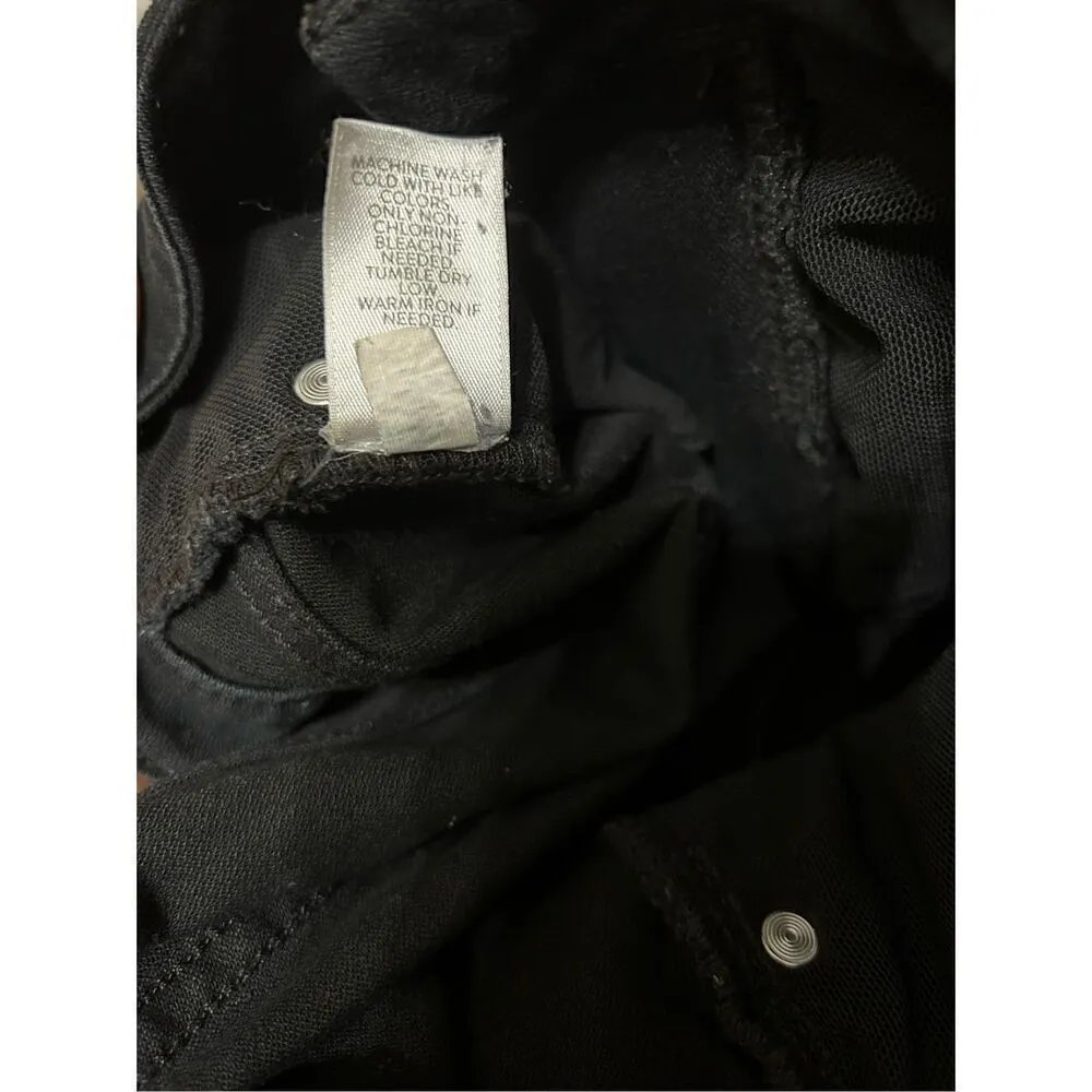 J JILL DENIM US Size 10 Black Premium Flex High Rise Leggings - Image 6