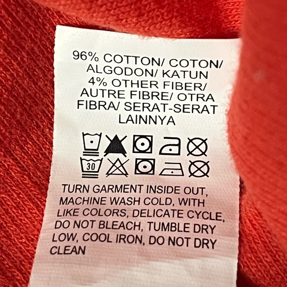 Lucky Brand Button Down Midi Tank Dress Orange Size Large - Image 6