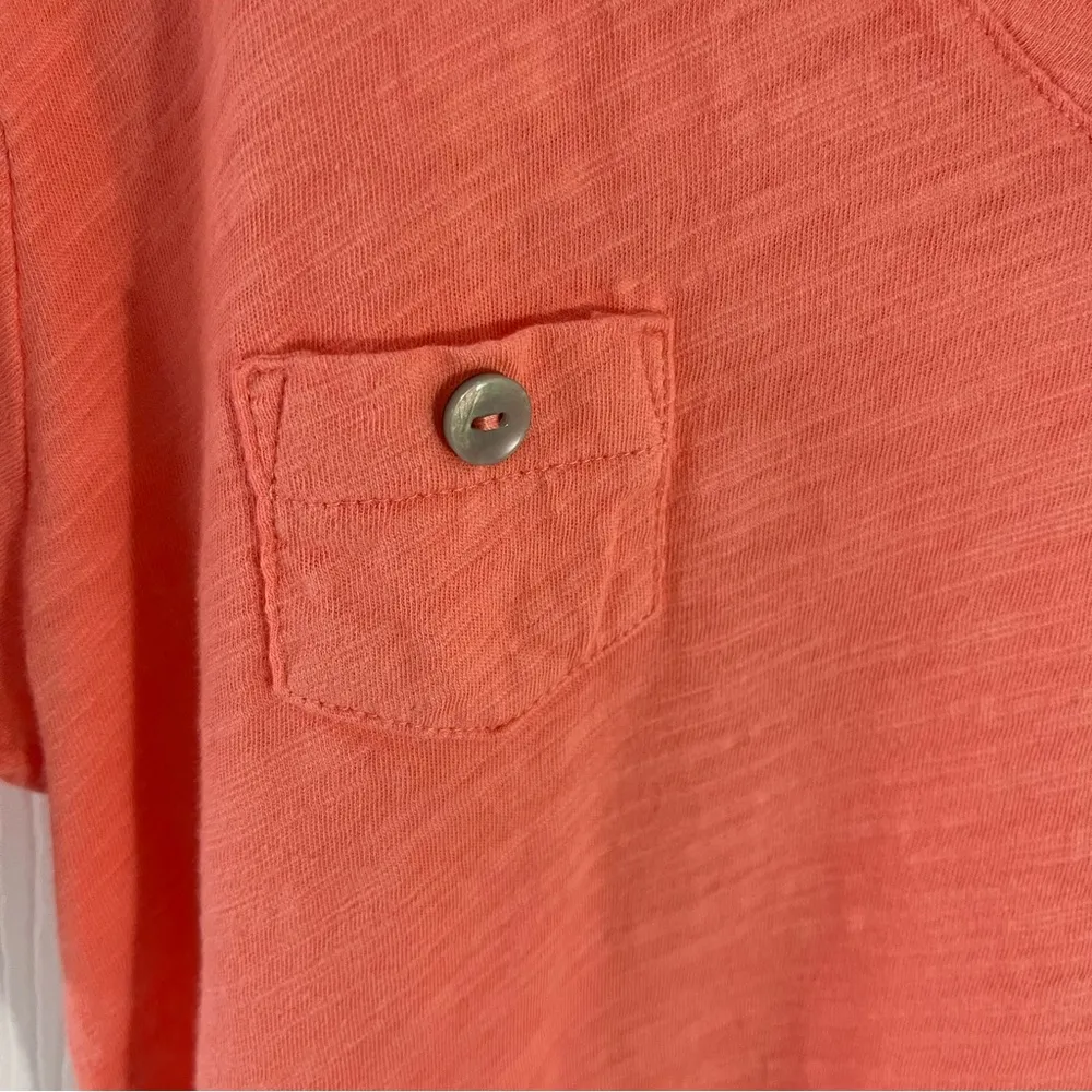 NWT FRESH PRODUCE XS Melon Sherbert Heritage Logo Fem Tee New - Image 3