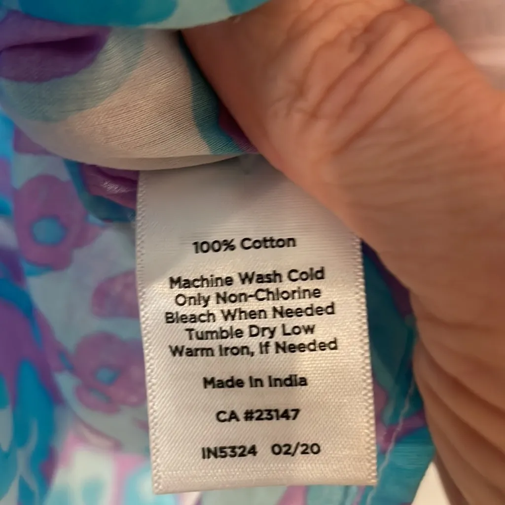 Talbots Long Sleeve Light Weight Button Down Shirt NEW NWT Large 🥰 - Image 4