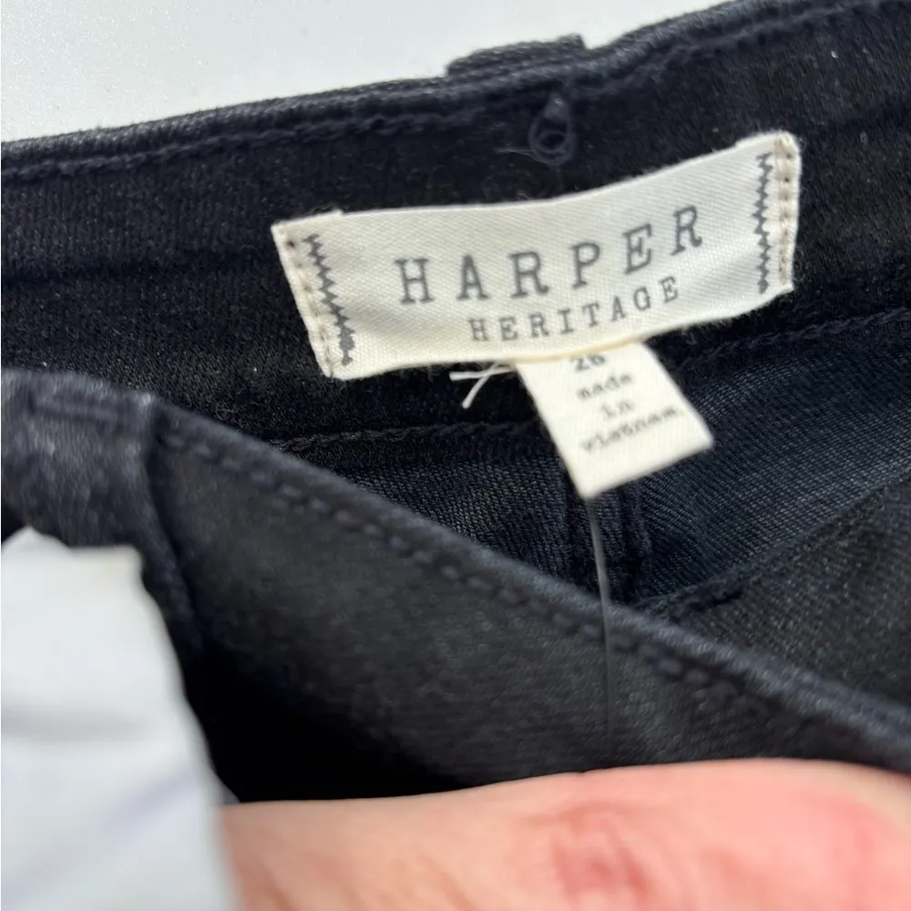NWT Francesca’s Harper Black Jeans. 26 - Image 4